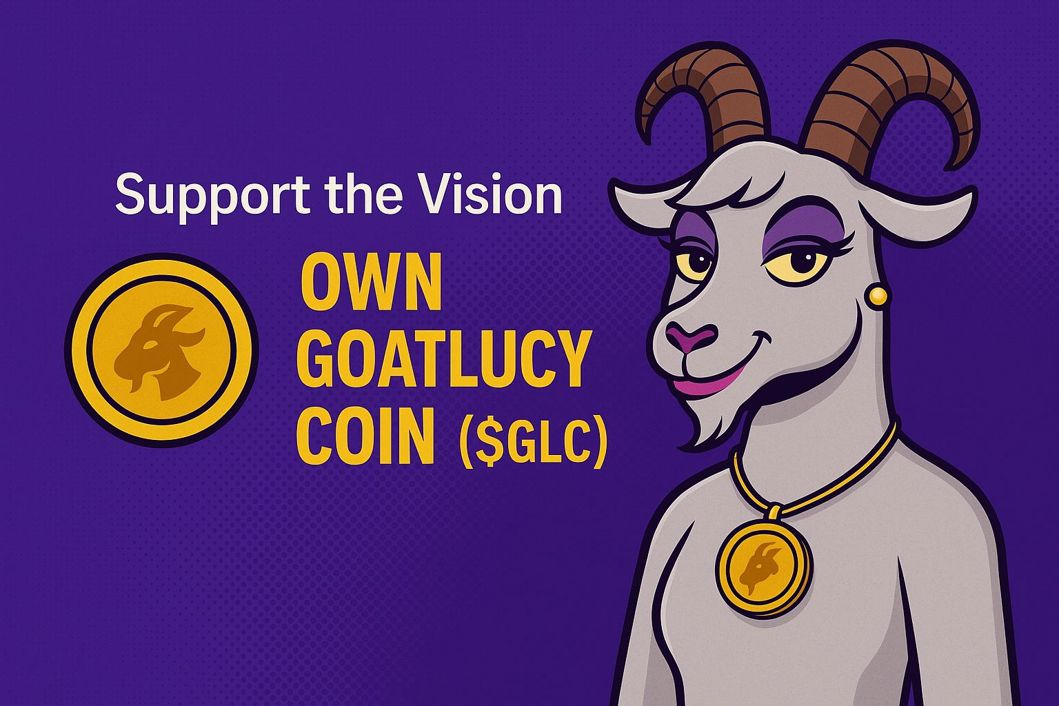 Lucy — anthropomorphic goat homesteader, comic protagonist of Lucyland Farms